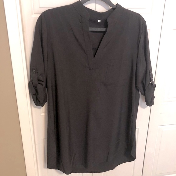 NWOT SHEIN Tunic Dress Shirt - Picture 1 of 5
